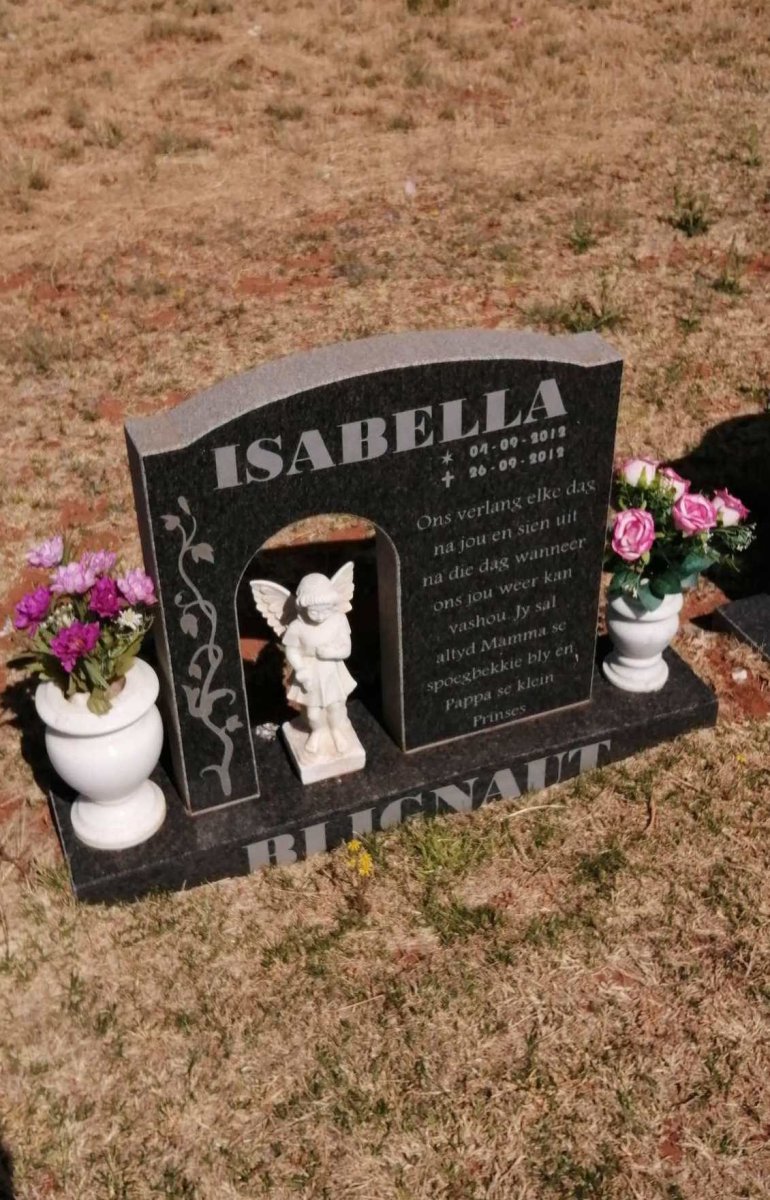 BLIGNAUT Isabella 2012-2012