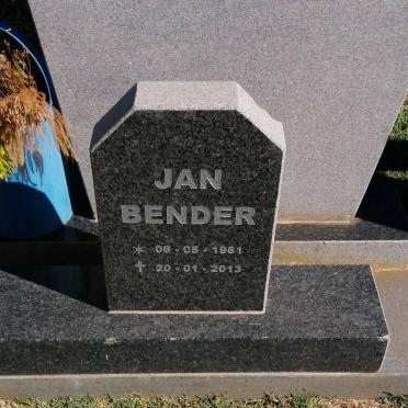 BENDER Jan 1961-2013