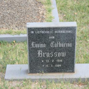 BRUSSOW Lavina Catharina 1918-1984