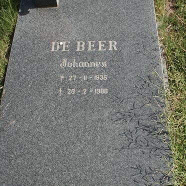 BEER Johannes, de 1935-1988