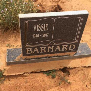 BARNARD Vissie 1940-2017