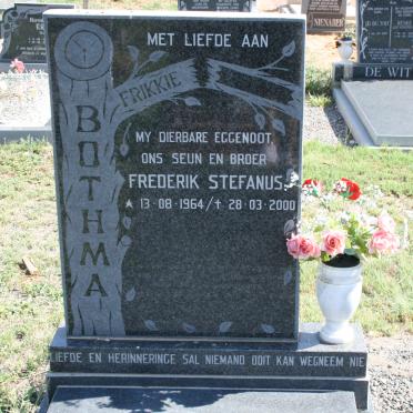 BOTHMA Frederik Stefanus 1964-2000