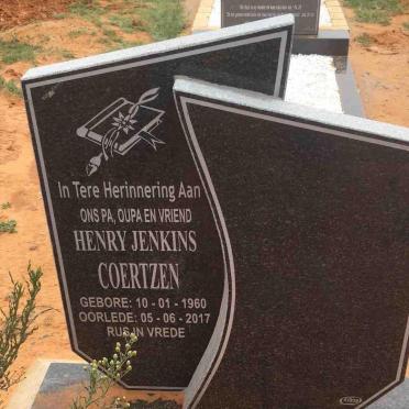 COERTZEN Henry Jenkins 1960-2017