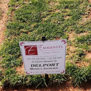 DELPORT Monica Jacolien 1972-2019