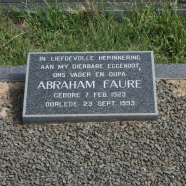 FAURE Abraham 1923-1993