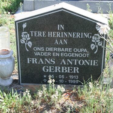 GERBER Frans Antonie - 1913-1999