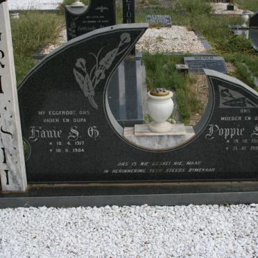 GRIESEL S.B. 1917-1984 &amp; S.J. 1917-1986