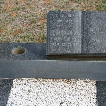 GOUWS Johan 1978-1998