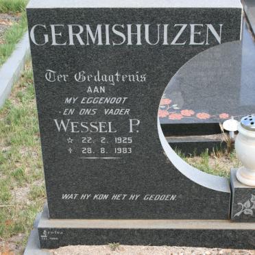 GERMISHUIZEN Wessel P. 1925-1983