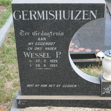 GERMISHUIZEN Wessel P. 1925-1983