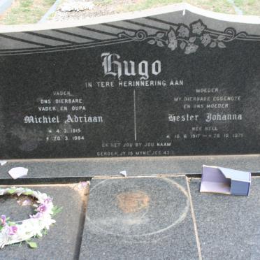 HUGO Michiel Adriaan 1915-1984 &amp; Hester Johanna NELL 1917-1975