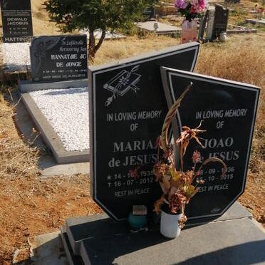 JESUS Joao, de 1936-2015 &amp; Maria 1935-2012