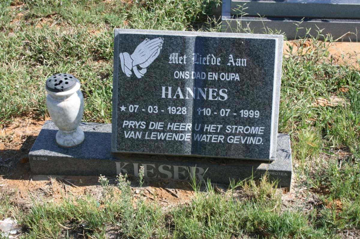 KIESER Hannes 1928-1999