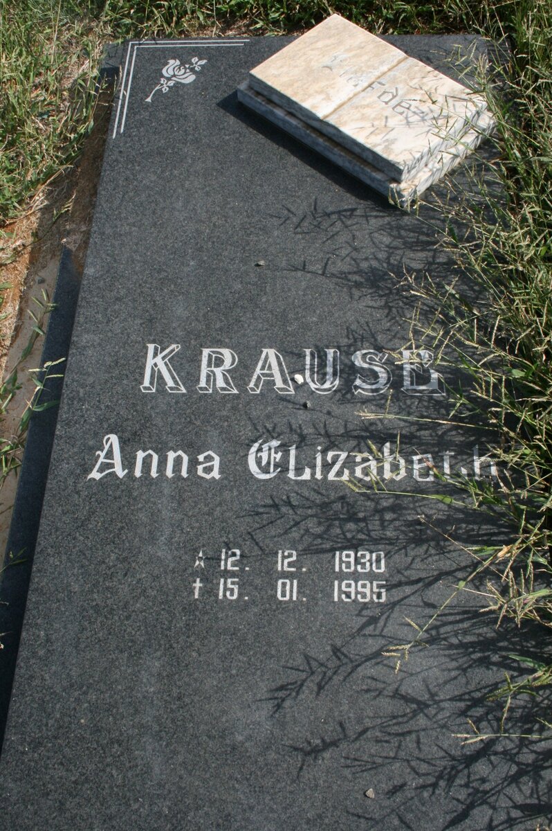 KRAUSE Anna Elizabeth 1930-1995