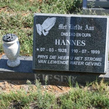 KIESER Hannes 1928-1999