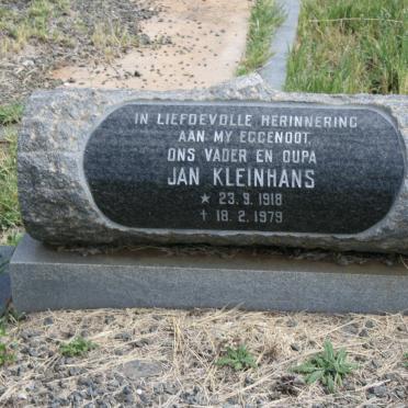 KLEINHANS Jan 1918-1979