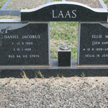 LAAS Daniel Jacobus 1900-1988 &amp; Ellie Maria GORDON 1908-1988