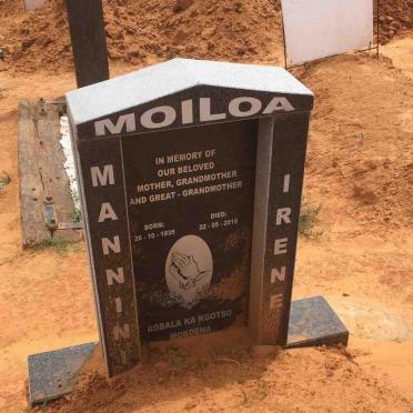 MOILOA Mannini Irene 1935-2018