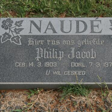 NAUDE Philip Jacob 1903-1978