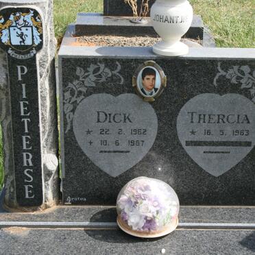 PIETERSE Dick 1962-1987 &amp; Thercia 1963-