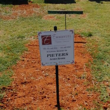 PIETERS Jacobus Hendrik 19??-20??