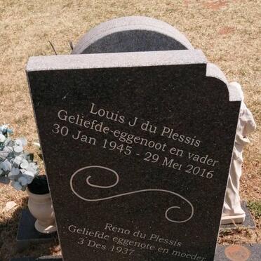 PLESSIS Louis J., du 1945-2016 &amp; Reno 1937-
