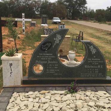 PIE? Philippus Jacobus 1930-1989 &amp; Wilhelmina M.E. 1932-2016