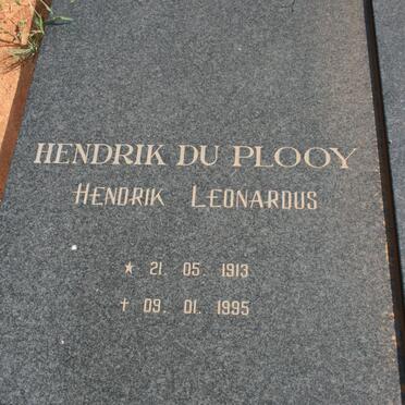 PLOOY Hendrik Leonardus, du 1913-1995