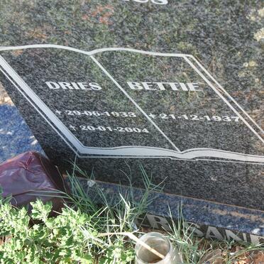 SANDT Dries, van der 1933-2004 &amp; Bettie 1937-