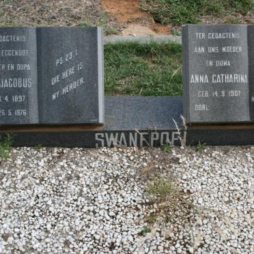 SWANEPOEL Josef Jacobus 1897-1976 &amp; Anna Catharina 1907-