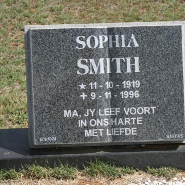 SMITH Sophia 1919-1996