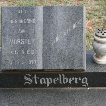STAPELBERG Vorster 1913-1977