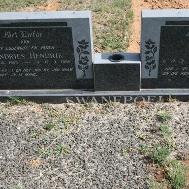SWANEPOEL Andries Hendrik 1955-1995 &amp; Tersia 1959-