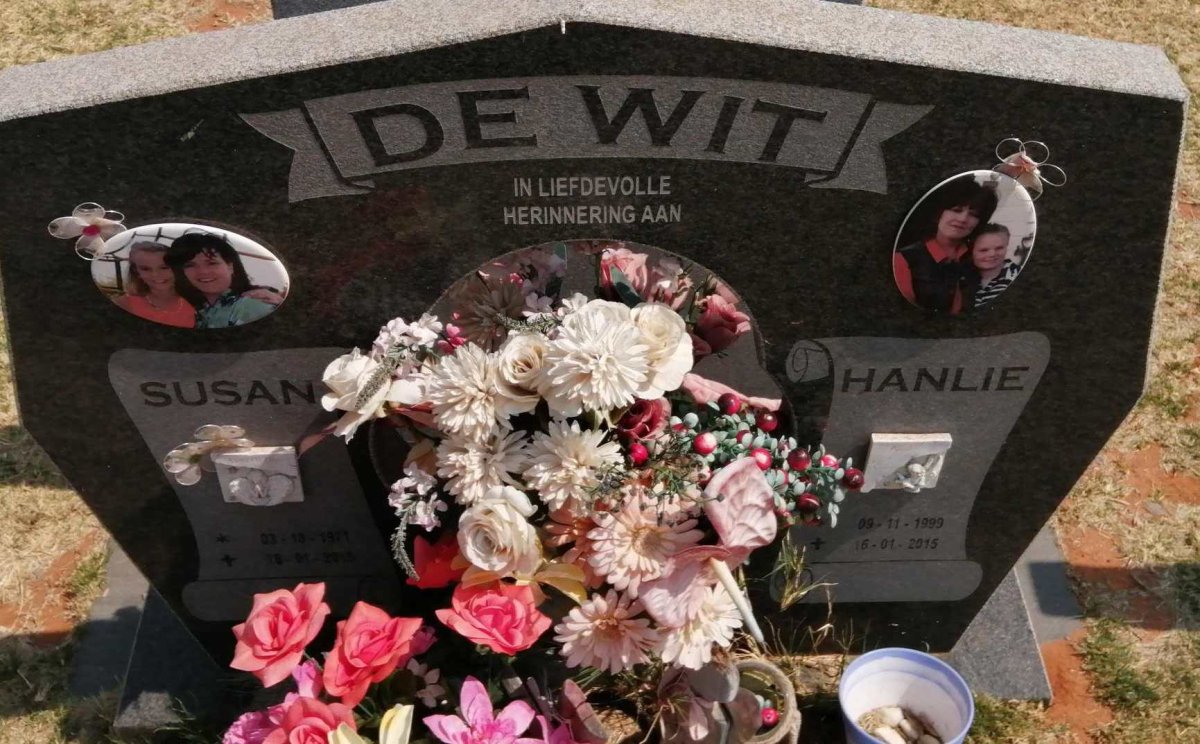 WIT Susan, de 1971-2015 :: WIT Hanlie, de 1999-2015