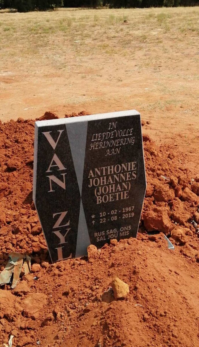 ZYL Anthonie Johannes, van 1967-2019