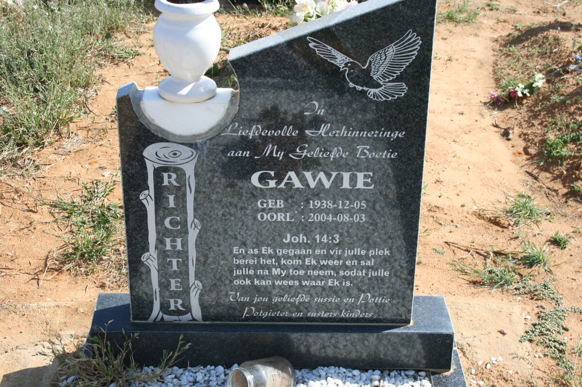 RICHTER Gawie 1938-2004