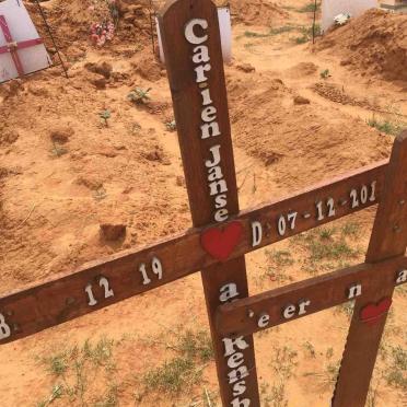 RENSB? Carien, Janse van 19??-201?