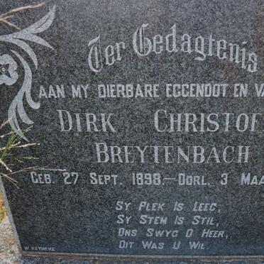 BREYTENBACH Dirk Christoffel 1898-1956