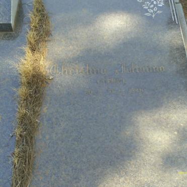 CORNELISSEN Cornelius Phillipus 1942-1999 &amp; Christina Johanna 1948- 