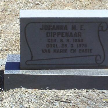 DIPPENAAR Johanna M.E. 1898-1975
