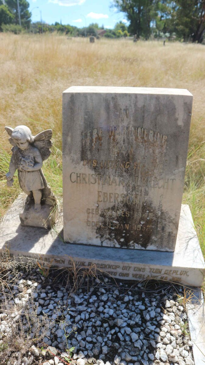 EBERSOHN Christiaan Albrecht 1948-1952