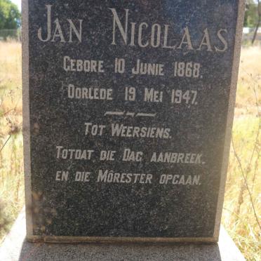 FOURIE Jan Nicolaas 1868-1947
