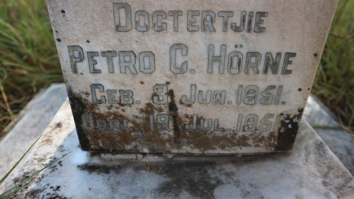 HÖRNE Petro C. 1951-1951