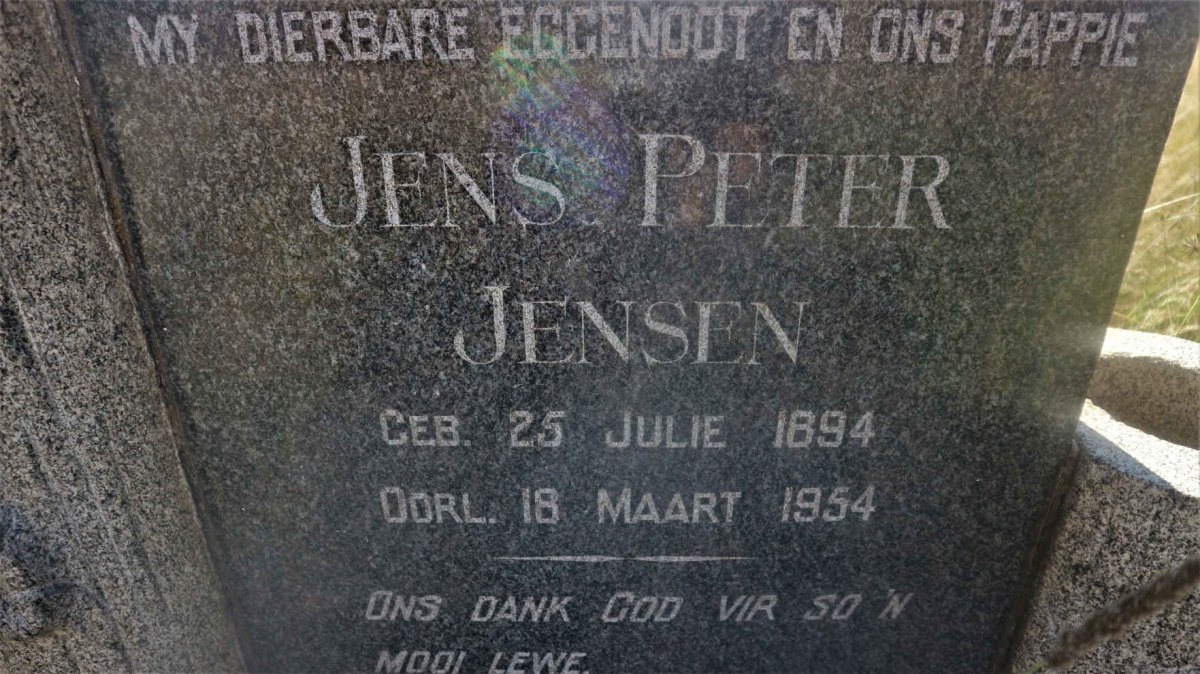 JENSEN Jens Peter 1894-1954