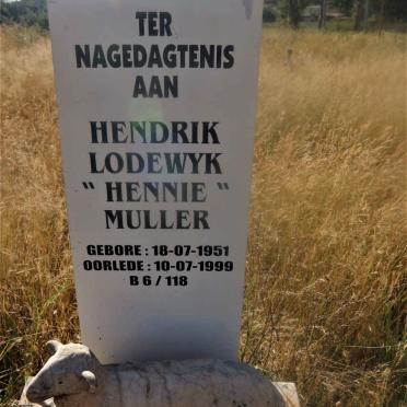 MULLER Johanna Maryna  1943-1945 :: MULLER Hendrik Lodewyk 1951-1999