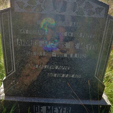 MEYER Andries Jacobus, de 1918-1952