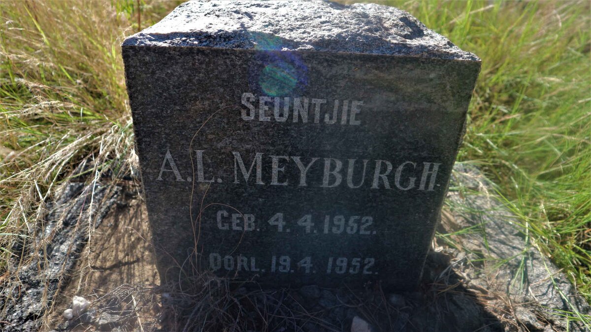 MEYBURGH A.L. 1952-1952