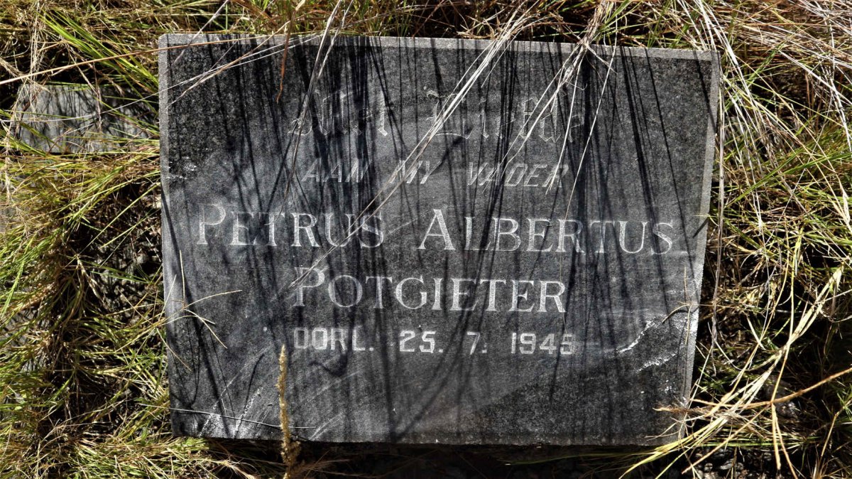 POTGIETER Petrus Albertus -1945