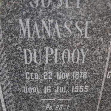 PLOOY Josef Manasse, du 1878-1955 &amp; Maria Johanna Magrietha JORDAAN 1882-1947