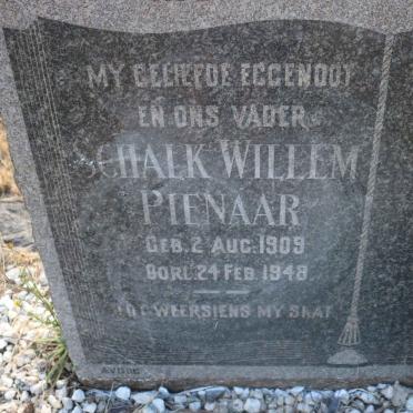 PIENAAR Schalk Willem 1909-1948